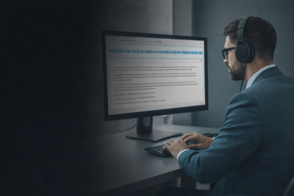 specialist transcription services in south africa